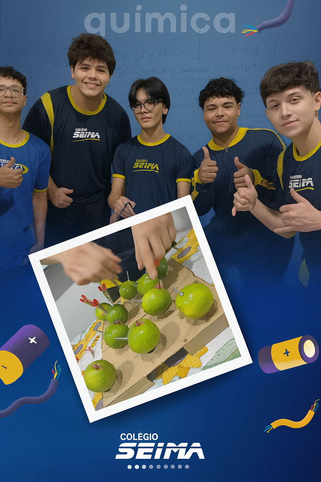 Experiência de Química em Ação